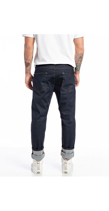 SARTORIALE HYPERFLEXスリムストレートジーンズ 詳細画像
